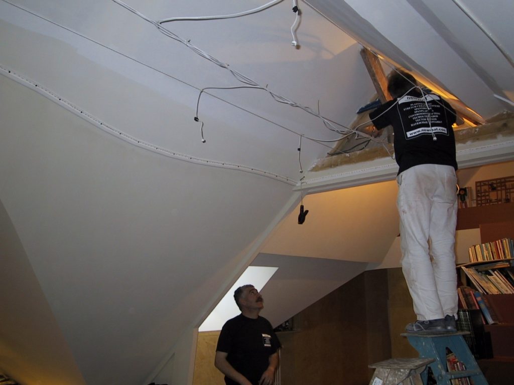 rénovation de plafond 2