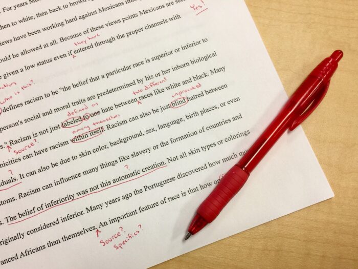 Faire corriger son manuscrit