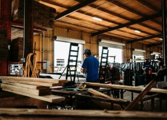 Atelier de menuiserie