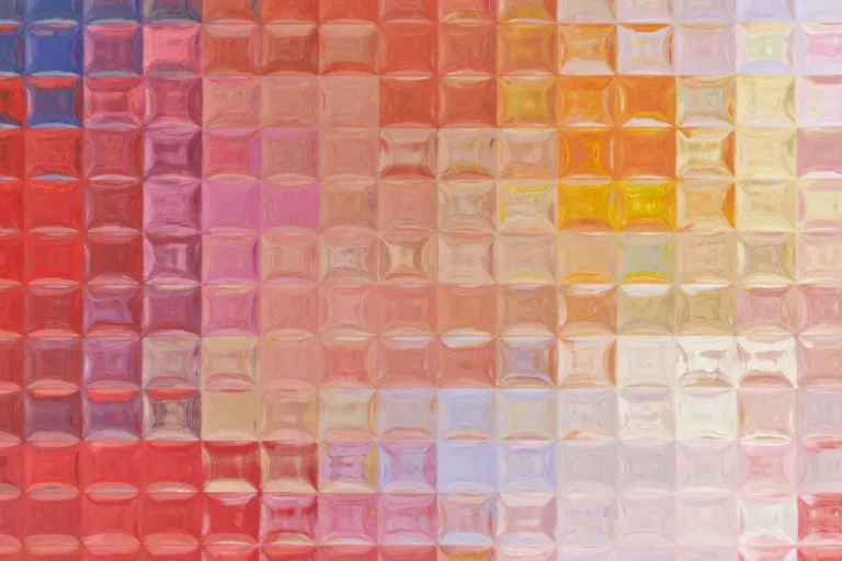 Utilisation de carrelage thermochromique qui change de couleur avec la température.