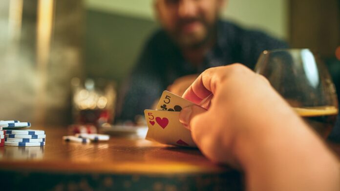 joueur de poker